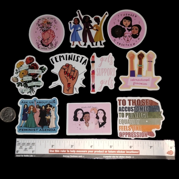 Women's Rights Stickers- 10 - Picture 1 of 3
